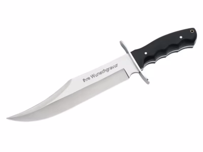 Herbertz Bowie-Messer,  24.8 cm Klinge - Gravur möglich -