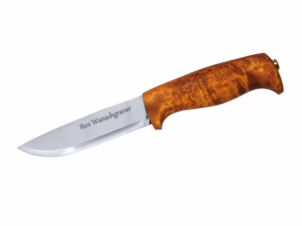Helle Jagd-/Outdoormesser GAUPE - Gravur möglich -