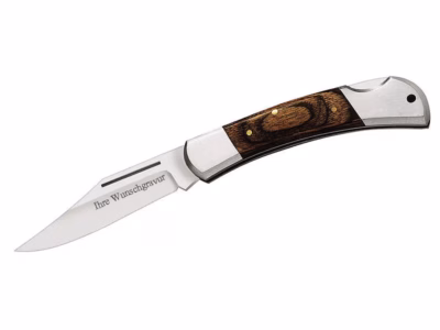 Herbertz Taschenmesser, Heftlänge 10 cm - Gravur möglich -