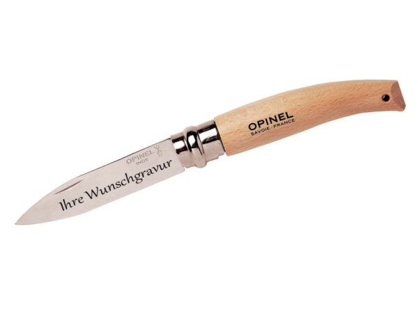 Opinel Gärtnermesser spitz - Gravur möglich