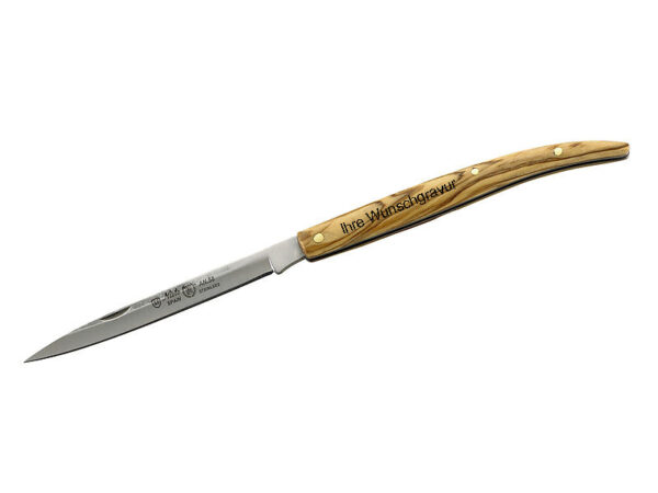 Nieto Taschenmesser ( Brieföffner ) Stahl AN.58 - Gravur möglich