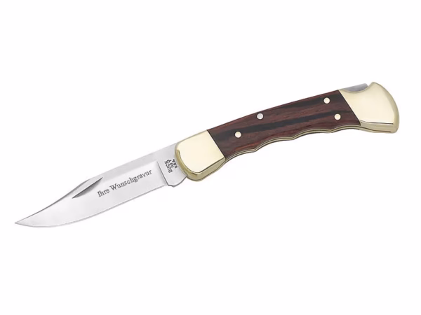 Buck Taschenmesser, Folding Hunter Finger Grooved - Gravur möglich