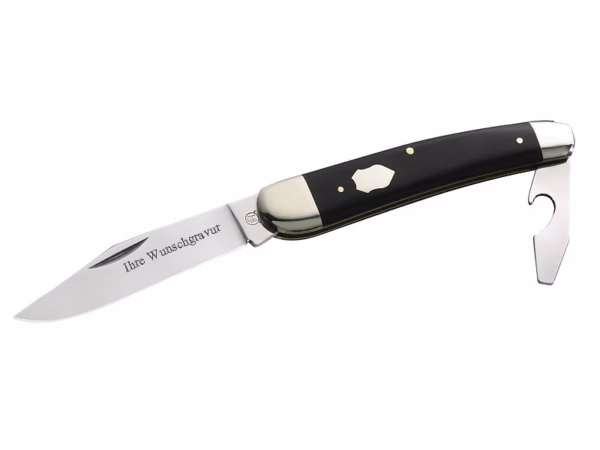 Hartkopf-Taschenmesser - Gravur möglich -