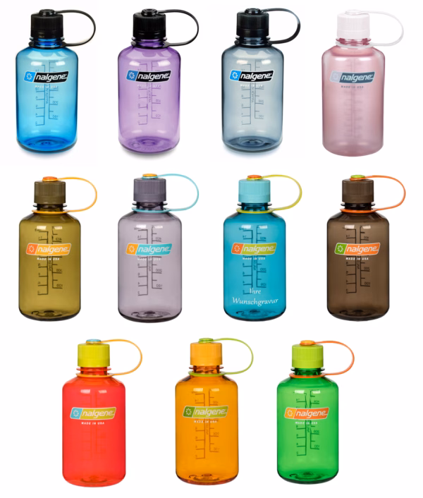 Nalgene Trinkflasche Everyday 'EH' - 0,5 L - Gravur möglich
