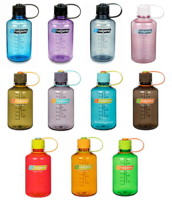Nalgene Trinkflasche Everyday 'EH' - 0,5 L - Gravur möglich