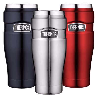 Thermos Kaffeebecher Tumbler 'King' 0,47 Liter - Gravur möglich