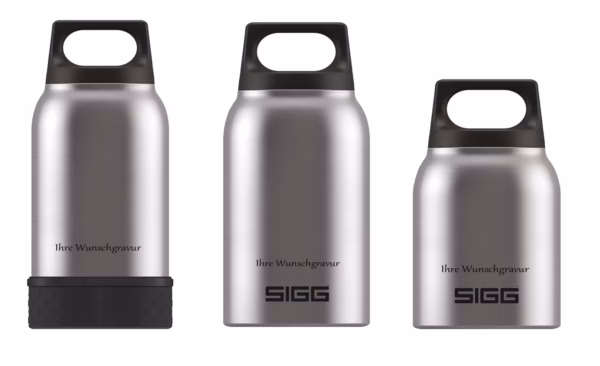 SIGG Speisebehälter 'Hot & Cold Food Jar' -  brushed - Gravur möglich