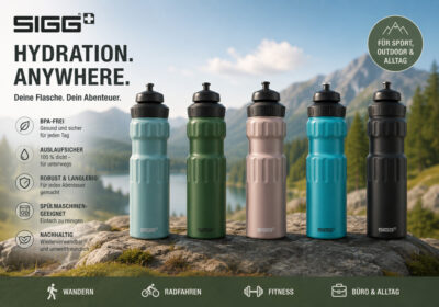 SIGG Alutrinkflasche 'WMB Sport Touch' - 0,75 L - Gravur möglich