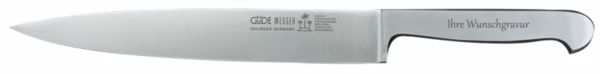 Güde Kappa Schinkenmesser mit Wellen - Gravur möglich -