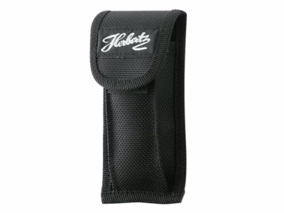 Herbertz Messer-Etui, schwarzes Nylon, für Taschenmesser mit 13cm Heftlänge