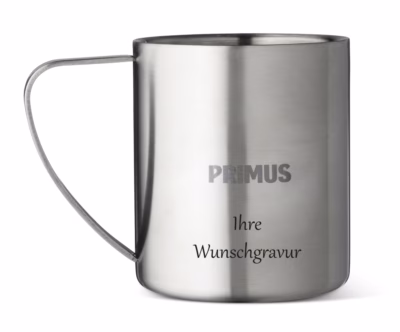Primus Edelstahlbecher '4 Season' - 0,3 L - Gravur möglich