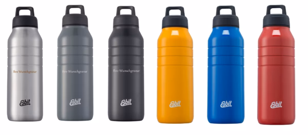 Esbit Edelstahl-Trinkflasche 'Majoris' 0,68 L - Gravur möglich