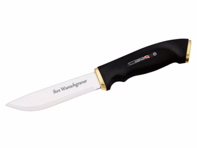 Marttiini Jagdmesser, Klinge 11 cm, KautschukGriff, - Gravur möglich -