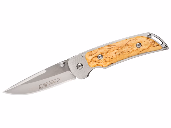 Marttiini Einhandmesser MFK2, Maserbirke