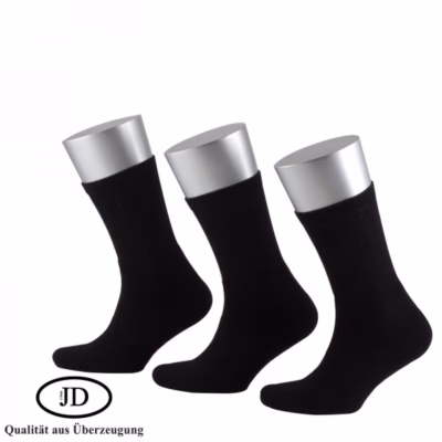 JD Arbeitssocken im 3er Pack, schwarz