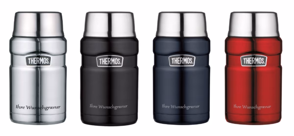 Thermos Speisebehälter 'King' 0,71 Liter - Gravur möglich