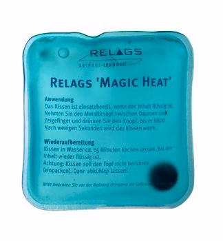 BasicNature 'Magic Heat' wiederaufladbarer Wärmer - 2 Stück