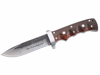 Herbertz Gürtelmesser Damaszener 81 Lagen - Gravur möglich -