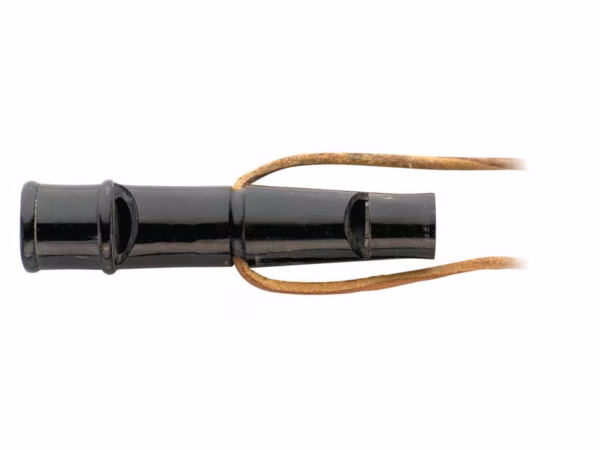 Herbertz Hundepfeife, Büffelhorn, Triller und Pfiff, 60 mm
