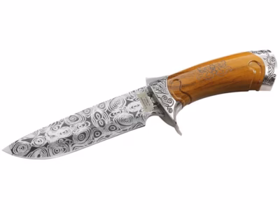 Herbertz Gürtelmesser Damastdesign