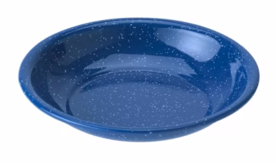 GSI Emaille-Suppenteller tief, blau