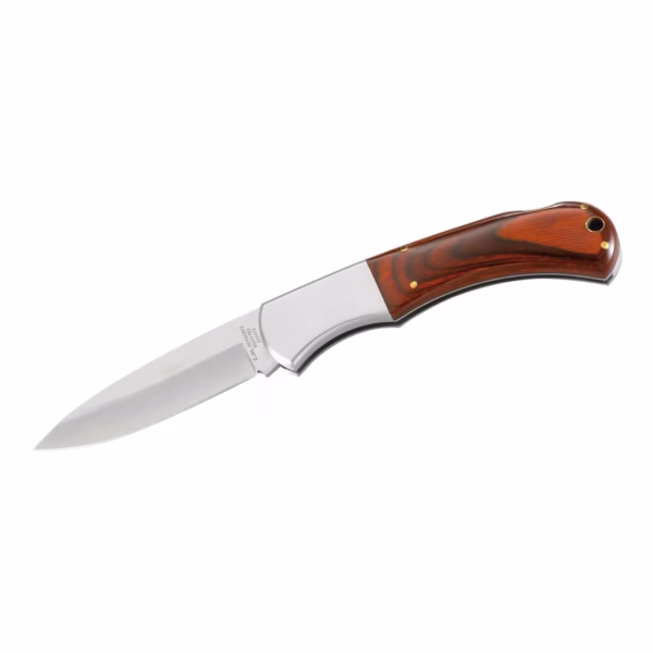 Herbertz Taschenmesser, Pakkaholz - Gravur möglich -