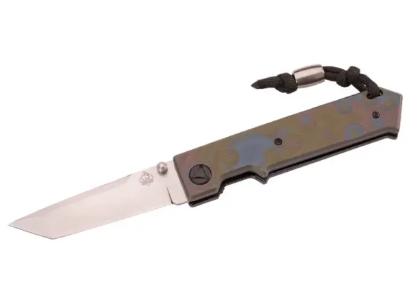 PUMA TEC Einhandmesser Kohlenstoffstahl D2 - Gravur möglich -
