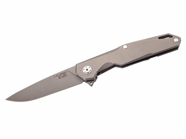 Herbertz Einhandmesser Titan - Gravur möglich -