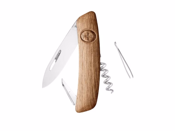 SWIZA Taschenmesser D01 Walnuss - Gravur möglich -