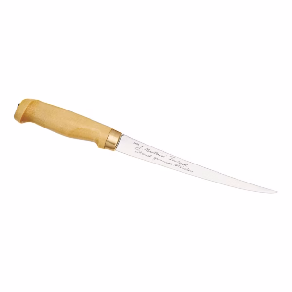 Marttiini Finnisches Filetiermesser 19 cm - Gravur möglich -