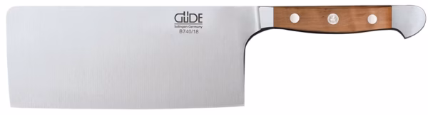 Güde Hacker, geschmiedet, 400 g,Serie Alpha, Edition Jeunes Restaurateurs, Griff Birnenholz