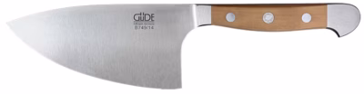 Güde Kräutermesser "Shark", geschmiedet, Serie Alpha, Edition Jeunes Restaurateurs, Griff Birnenholz