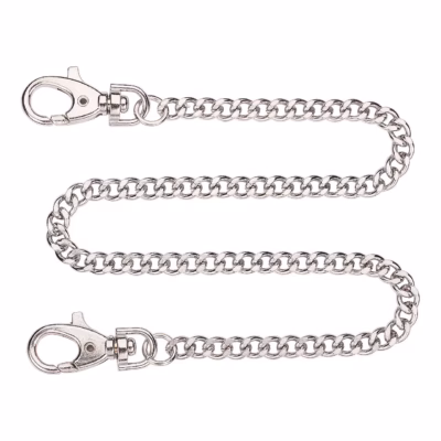 Herbertz Stabile Gliederkette mit 2 Karabinerhaken