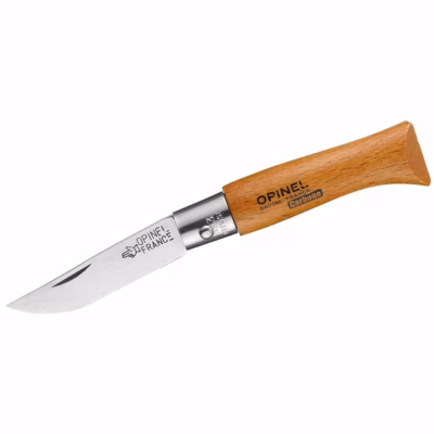 Opinel Taschenmesser No 03, Buche, Carbon