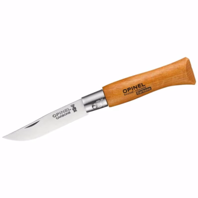 Opinel Taschenmesser No 04, Buche, Carbon