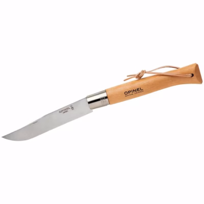 Opinel Riesenmesser No 13, Buche, rostfrei - Gravur möglich