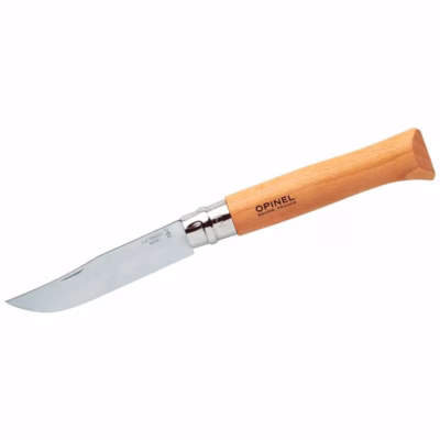 Opinel Taschenmesser No 12, Buche, rostfrei - Gravur möglich