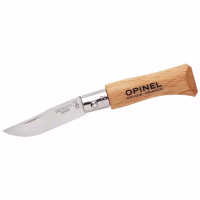 Opinel Taschenmesser No 02, Buche, rostfrei