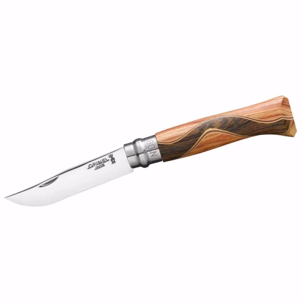 Opinel Taschenmesser No 08, Chaperon Design, rostfrei - Gravur möglich