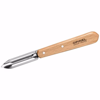 Opinel Schälmesser No 115, rostfrei, Buche, natur