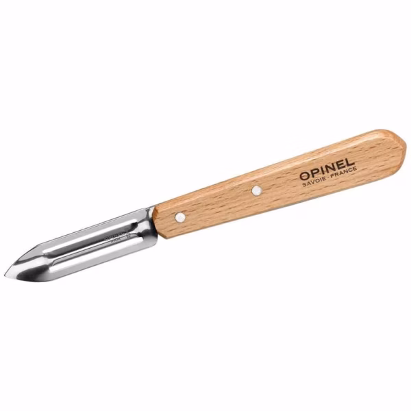 Opinel Schälmesser No 115, rostfrei, Buche, natur