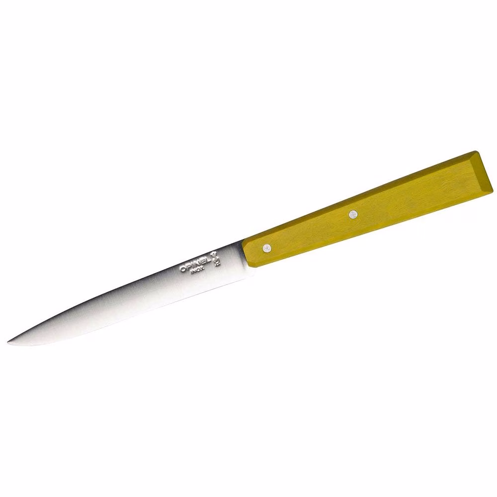 Opinel Tafelmesser COUNTRYSIDE SPIRIT, Buche, rostfrei, grün - Gravur möglich