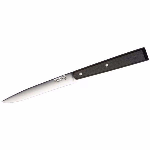 Opinel Tafelmesser LOFT SPIRIT, Buche, rostfrei, schwarz - Gravur möglich