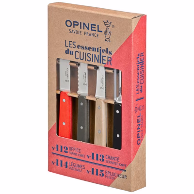 Opinel Küchenmesser-Set LES ESSENTIELS Loft, 4-teilig