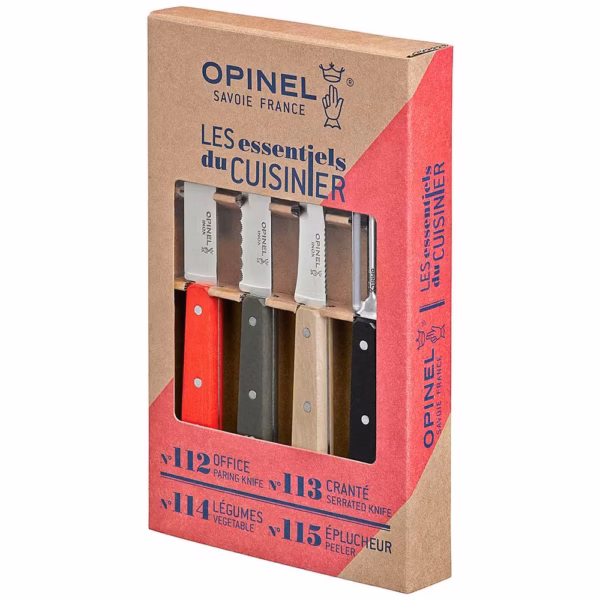 Opinel Küchenmesser-Set LES ESSENTIELS Loft, 4-teilig