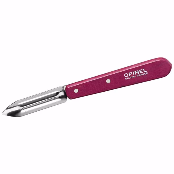 Opinel Schälmesser No 115, rostfrei, Buche, violett
