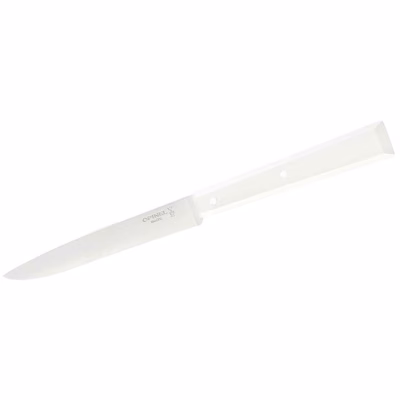 Opinel Tafelmesser CELESTE, Buche, rostfrei, weiß - Gravur möglich