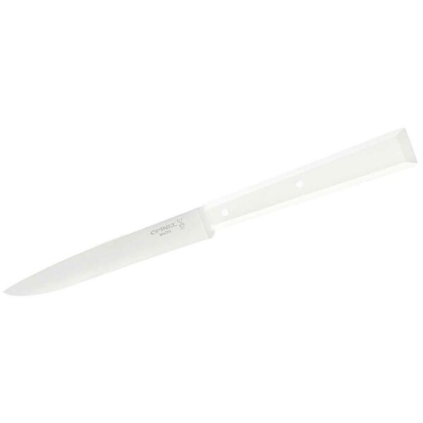 Opinel Tafelmesser CELESTE, Buche, rostfrei, weiß - Gravur möglich