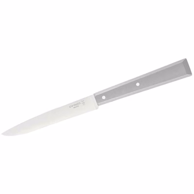 Opinel Tafelmesser CELESTE, Buche, rostfrei, grau - Gravur möglich