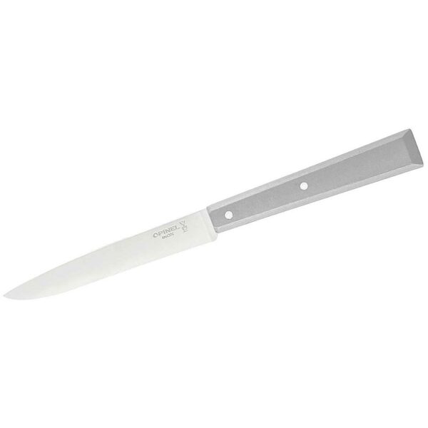 Opinel Tafelmesser CELESTE, Buche, rostfrei, grau - Gravur möglich
